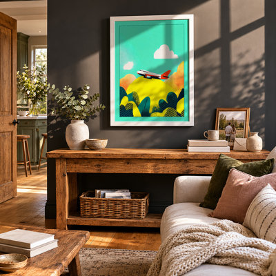 Ascending Adventure Modern - Single Picture Frame Print