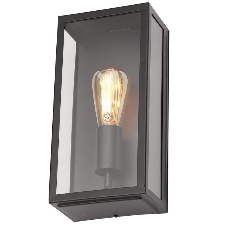 Faramarz Black Outdoor Wall Lantern