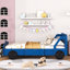 Lit plateforme en forme de voiture avec roulettes-1599660315-1599660305