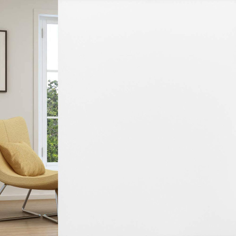 Adhésif décoratif pour fenêtre, H 35,4 po x l 390 po