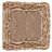 Courson Premium 100% Cotton 1775 GSM 2-Piece Bath Rug Set, OEKO-TEX® Certified, Non-Slip Spray Latex Backing, Plush Tufted Ruffle Pattern, Super Absorbent, Machine Washable Bathroom Rugs, Beige-809575703-809575698