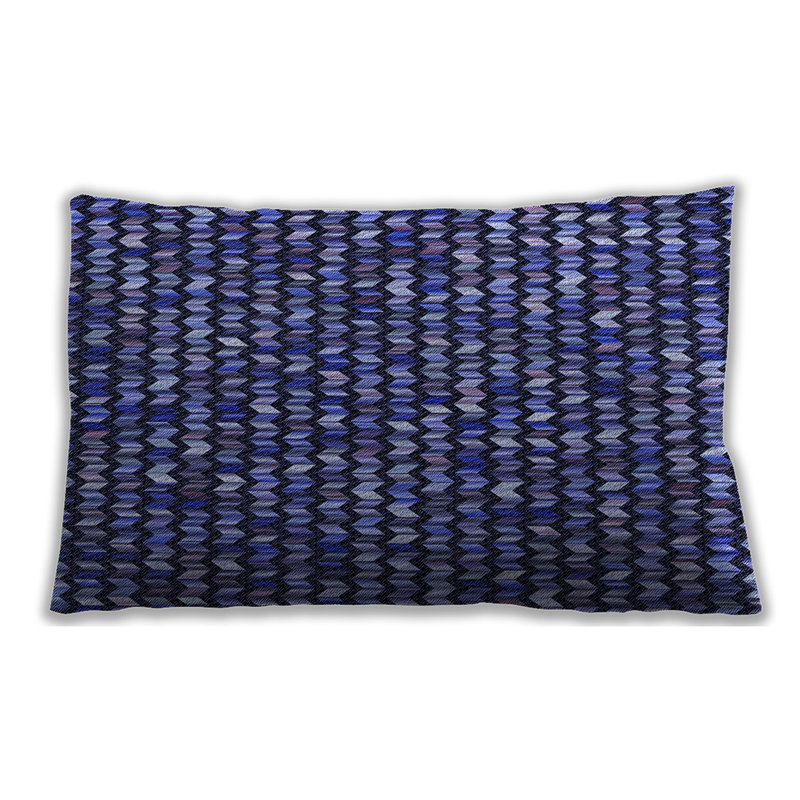 Coussin décoratif à motif 950, Synthétique, gris