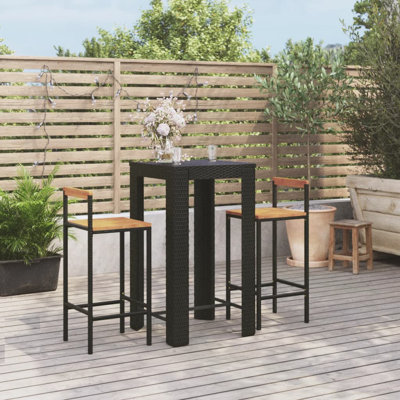 Laquaisha 40cm Bar Set