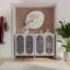Armoire d'appoint courte en métal à 2 portes avec verre cannelé Short