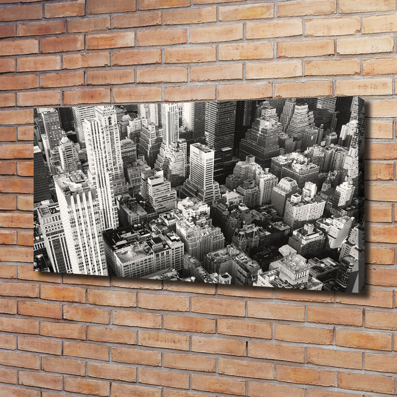 New York Bird Flight 1 Piece Wrapped Canvas Wall Art