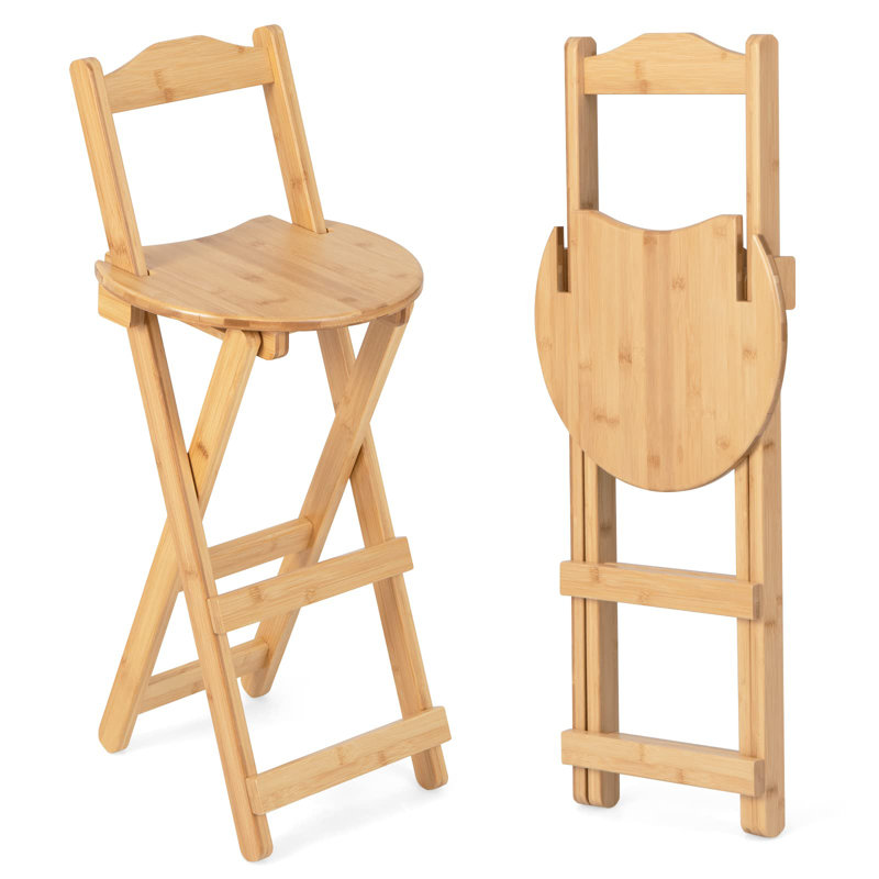 Daphine Wood Folding Chair Set