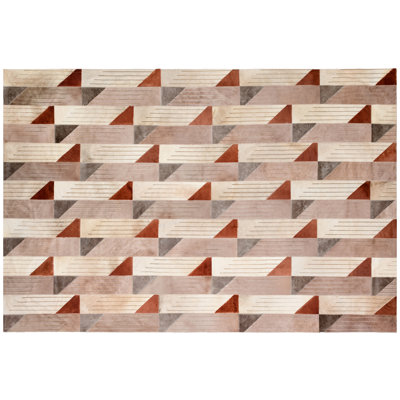 Tapis imprimé peau de vache Art Hide X Greg Natale
