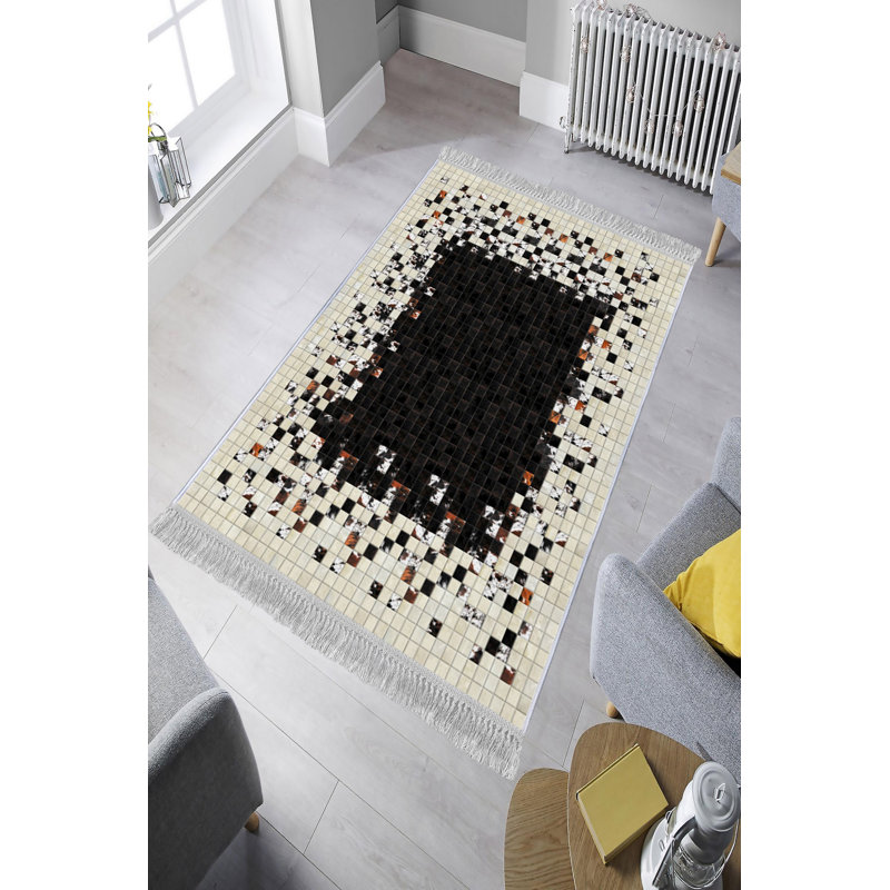 Luxurious Hall Carpet, 100% Velvet Fabric, 31.5 x 78.7 inches | Non-Slip Cotton Sole, 0.5 in Pile Height | Antibacterial, Machine Washable, Woven with 3D Digital Printing | Perfect for Living Room & Entryways