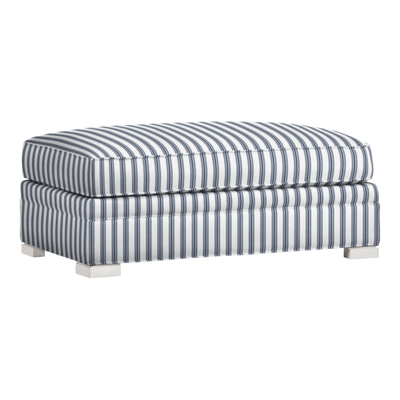 Repose-pieds et demi Nicholas, Casablanca, Perigold excel denim