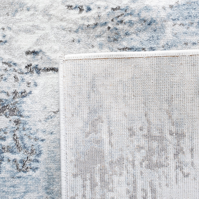 Tapis abstrait Dowdey Performance, Rectangle 8 pi x 10 pi