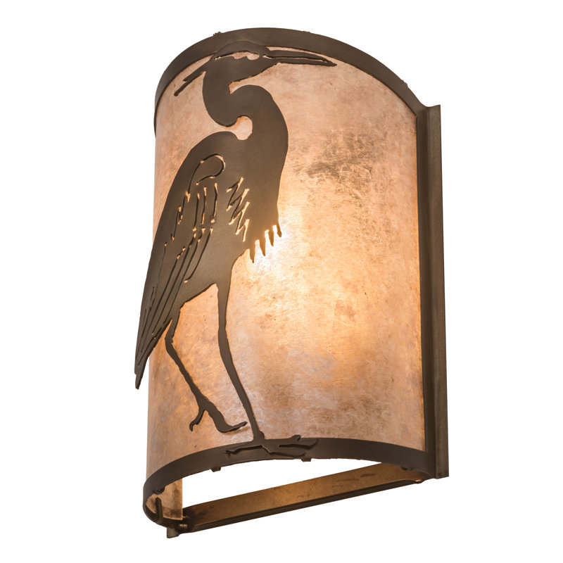 Heron 1 - Light Flush Mounted Sconce