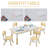 Angeliz Kids 5 Piece Play Or Activity Table and Chair Set-1077971730