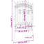 Mirador 40.55 cm W Gate Fencing-765225476