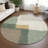 Machine Washable Indoor/Outdoor Kugler ACN2400 Abstract Rug-567442497