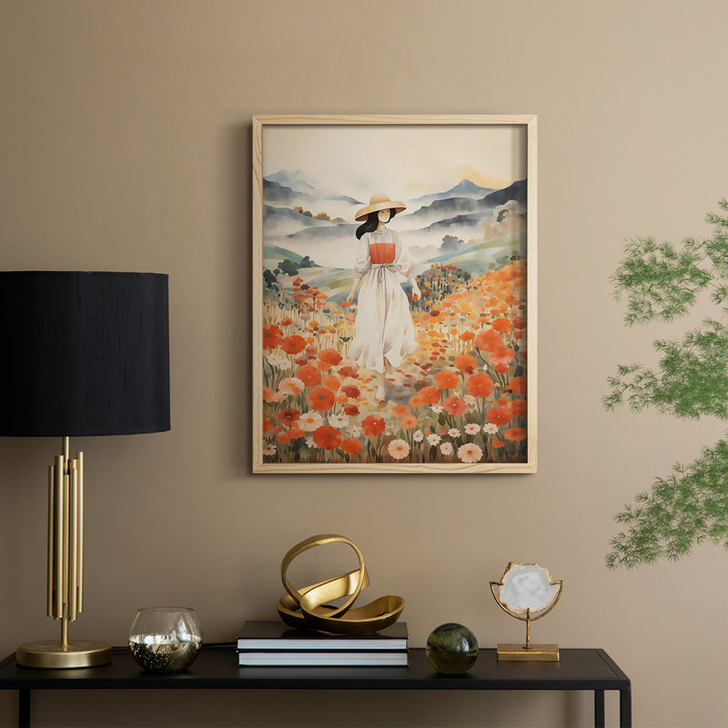 «WOMEN Series», reproduction encadrée en bois massif, H 11 po x l 9 po