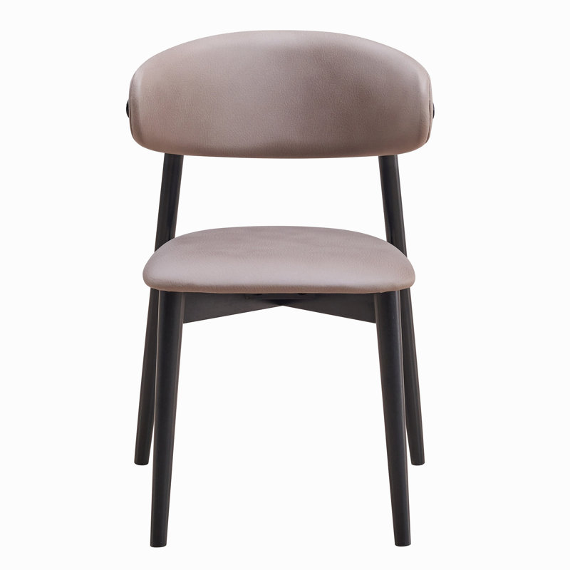 Chaise d'appoint rembourrée (ensemble de 2)