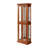 Curio Cabinet Lighted Curio Diapaly Cabinet With Adjustable Shelves And Mirrored Back Panel, Tempered Glass Doors (6 Tier), (E26 Light Bulb Not Included)-1697081978
