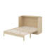 Lit escamotable double avec tiroirs-20360393