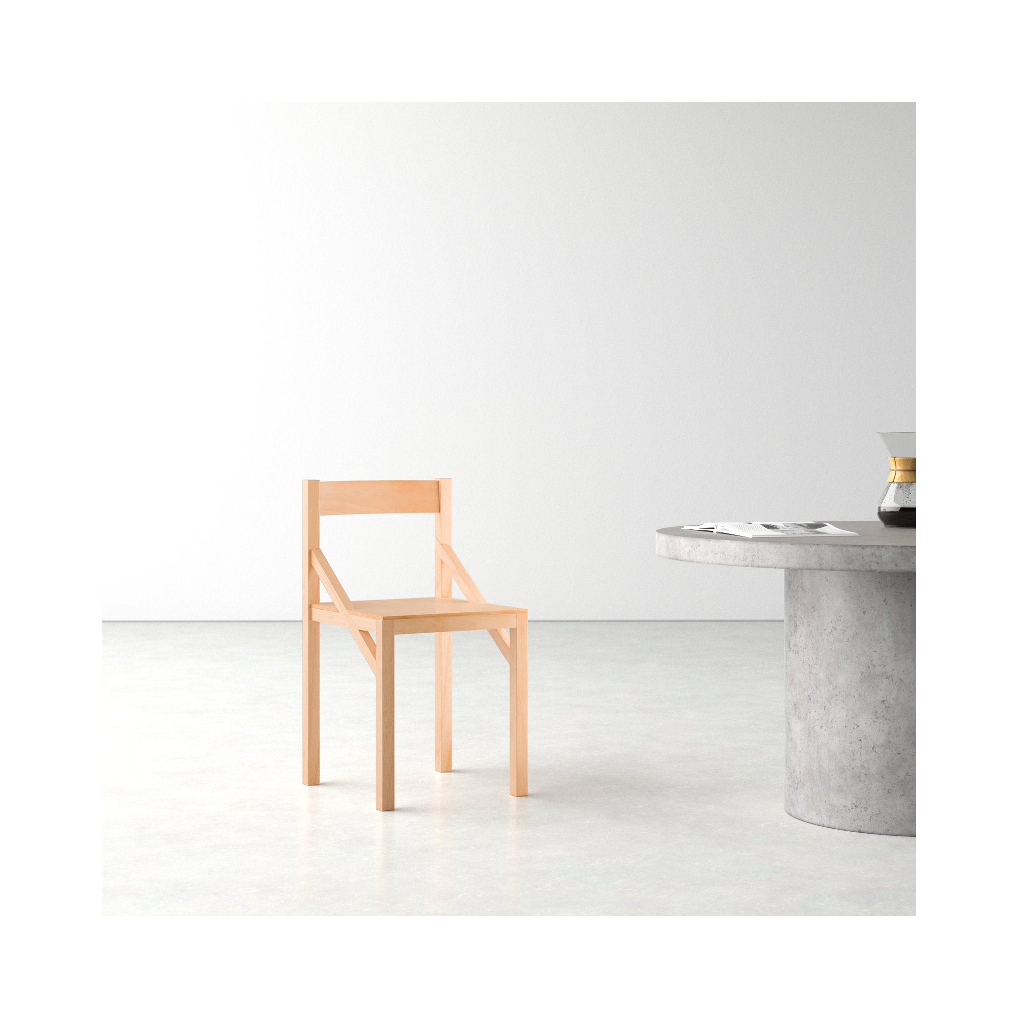 Jem Solid Wood Dining Chair