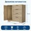 110cm W 4 - Drawer Chest of Drawers-236655317