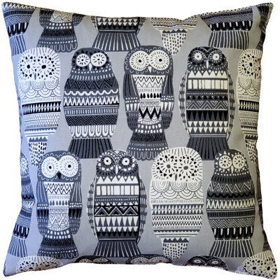  Coussin 100% coton 17 po
