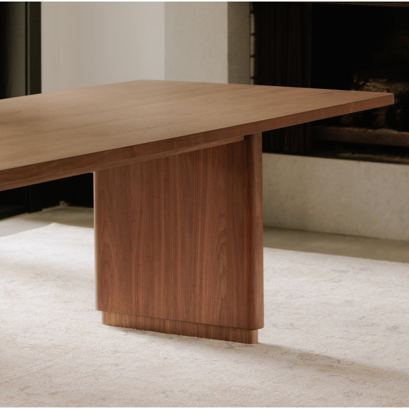 Table de salle à manger Mille, Noyer