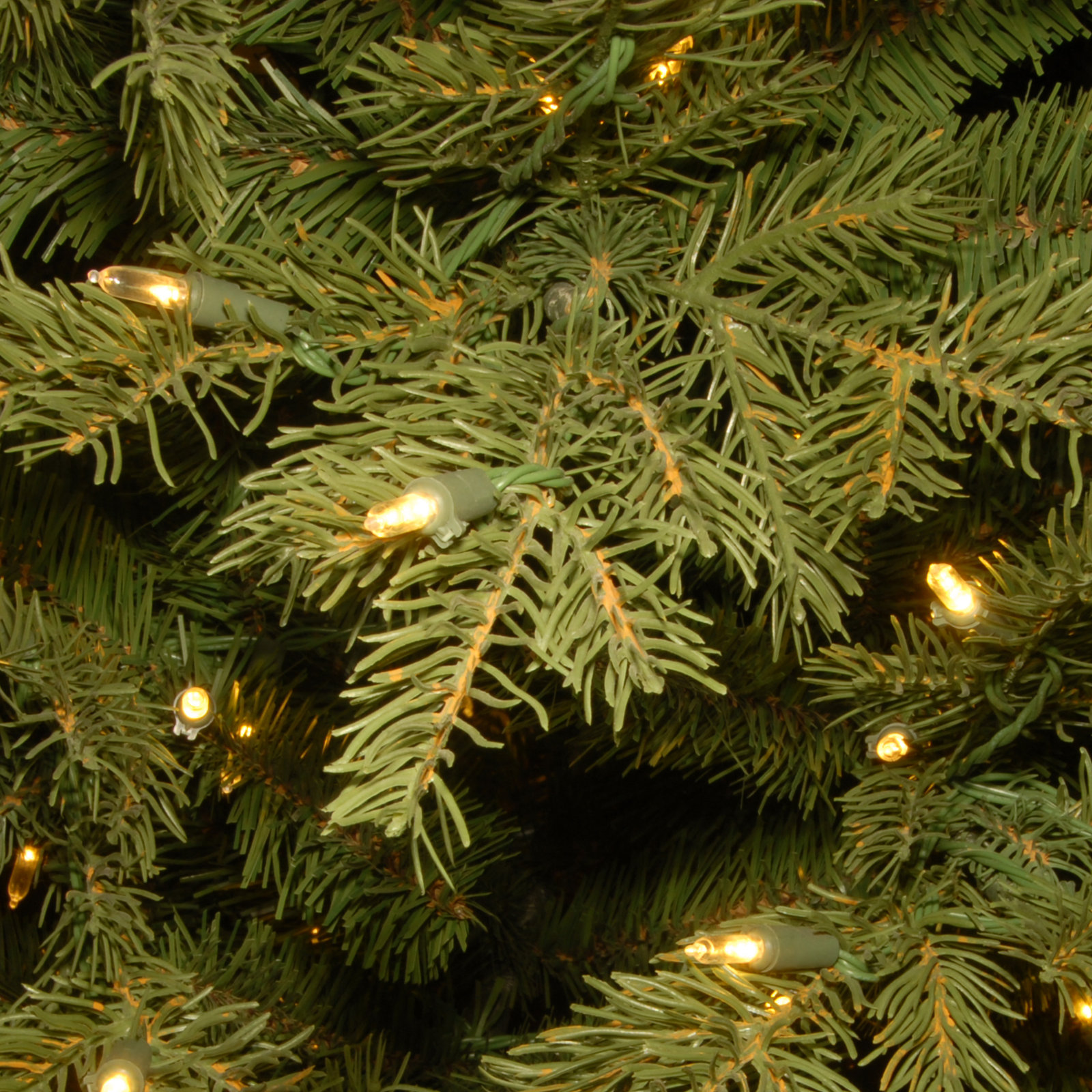 The Holiday Aisle® 7.5ft. Nordic Spruce Slim Tree with Dual Color LED Lights
