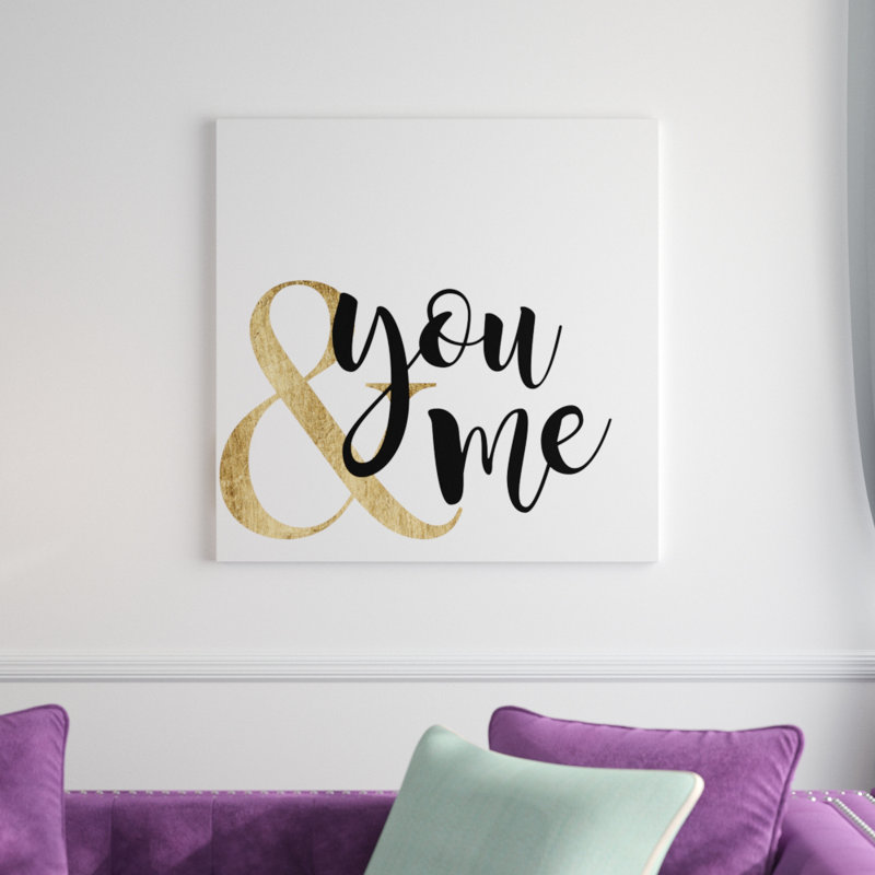 «Love Quotes II» par Anna Hamily, reproduction d'art textuel sur toile, H 12 po x l 12 po, Toile tendue