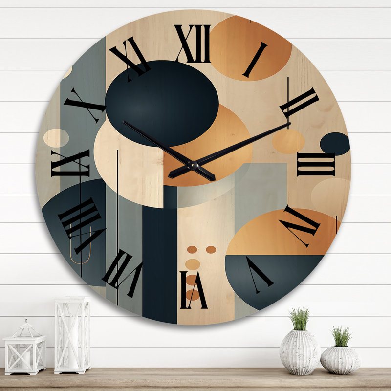 Horloge murale graphique, Très grand