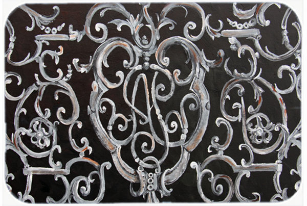 Planche à découper en verre caroline trésors ironwork
