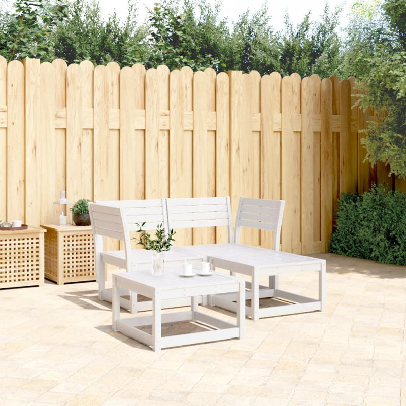 Defoe 73cm Wide Patio Sofa, White