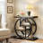 Wood and Metal 4-Tier End Table-1826771368-1826771375