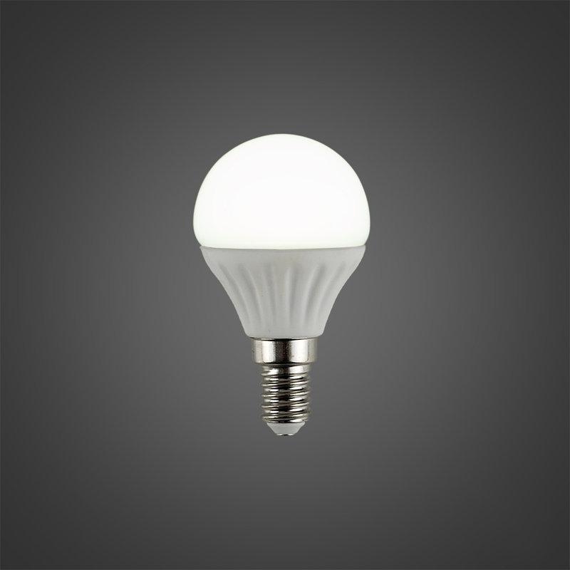4W LED Golfball Bulb, Cool White
