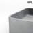 Segovia Gothic 16" L x 12" W x 4" H Gray Handmade Rectangular Vessel Bathroom Sink