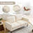 65" Chenille Classic Loveseat Mid-Century Modern Sofa-121601144
