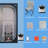 Portable Steam Therapy - 105C Temperature Protection 31.5 Inch Depth Blue Full Body Tent Stainless Steel Automatic Power-Off Waterproof