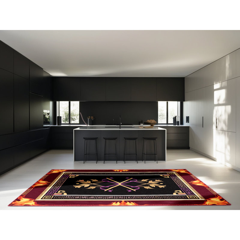 Tapis Heirloom, Carré 5 pi