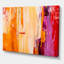 Abstrait vert grunge - Peinture sur toile-60160577-60160573