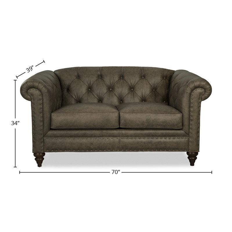 Taheem 70'' Upholstered Sofa, Taupe