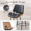 Tabouret de comptoir en similicuir H 38,58 po -857852142-846664685