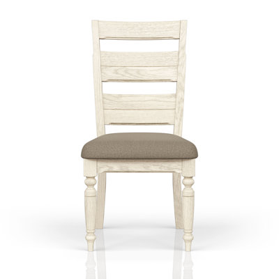 Chaise d'appoint à dossier échelle (ensemble de 2)