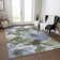 Machine Washable Indoor/Outdoor Claudian ACN1489 Olive Rug