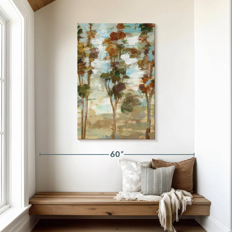 Harnek Serene Forest III, 45" H x 30" W