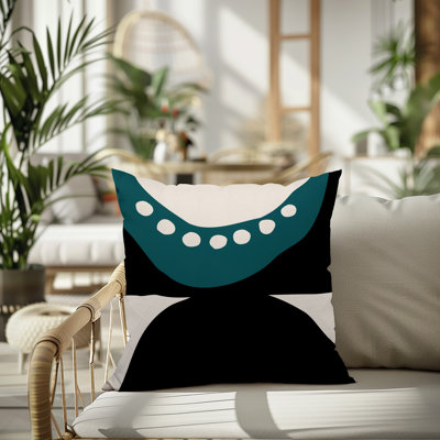 Oreiller carré réversible intérieur / extérieur Tobe Minimalist