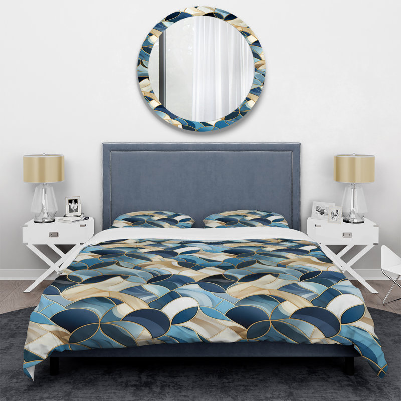Ensemble de housse de couette Maulsby, Housse de couette pour très grand lit et 2 très