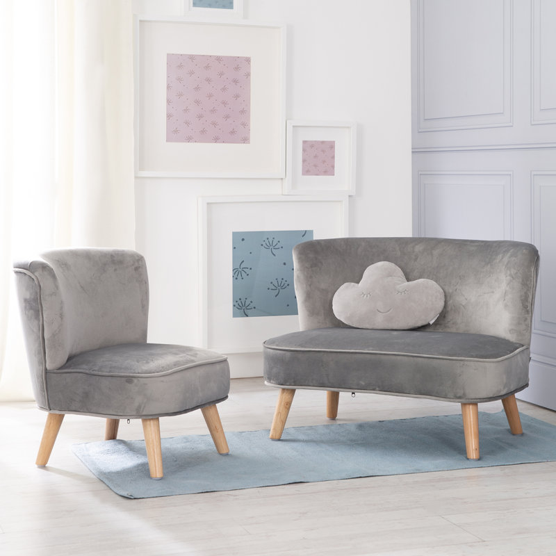 Lil Children's Sofa, Grey
