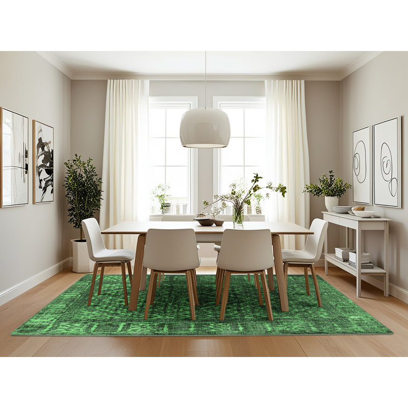 Oriental Indoor Rug, Rectangle 7' x 10'