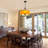 Chakya 5 - Light Dimmable Drum Chandelier