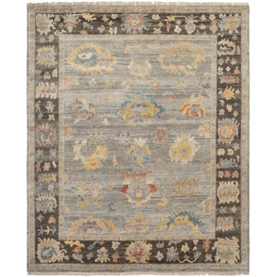 Colorburst Oushak Hand Knotted Area Rug