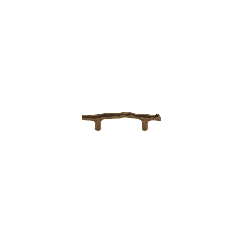 Twig Bar / Handle Pull, Silicon Bronze Rust